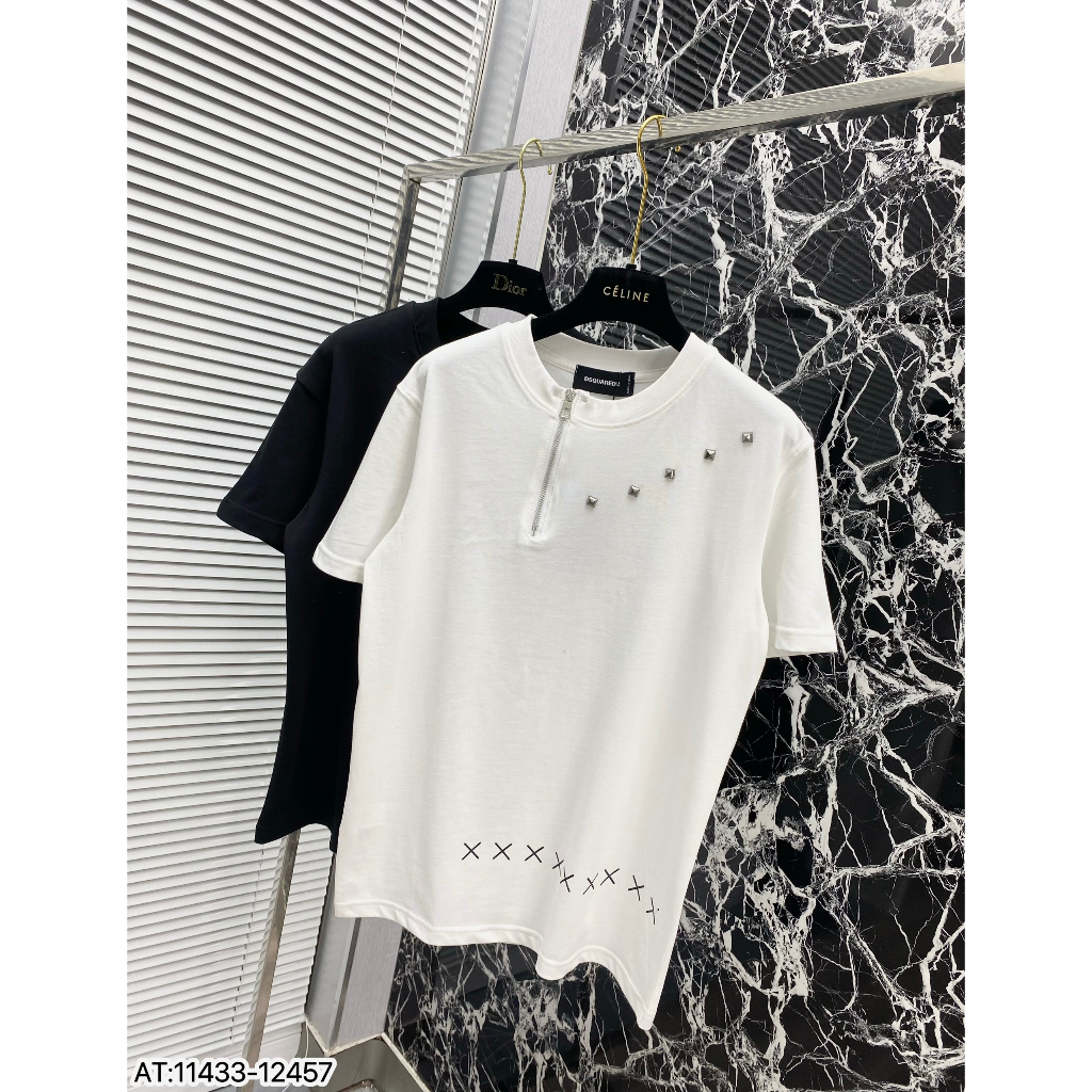 Áo thun Valentino tán đinh phong cách bụi hot hit mùa hè hottrend