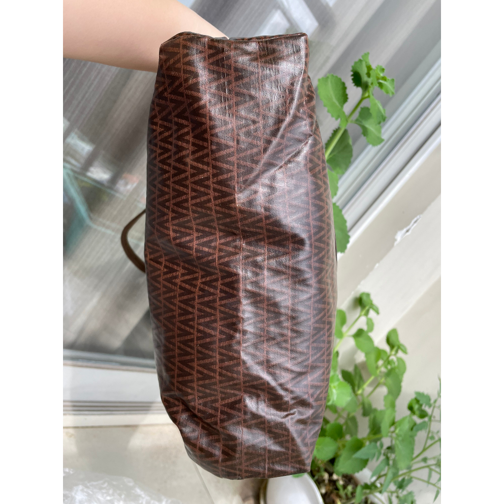 Lc198 Túi si tote da thật phủ nhựa Vale,ntino có kèm ví cho nam và nữ