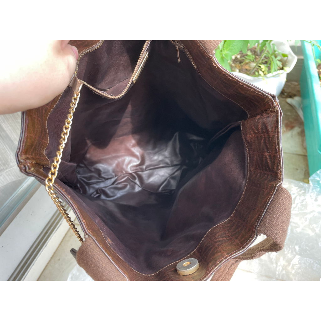 Lc198 Túi si tote da thật phủ nhựa Vale,ntino có kèm ví cho nam và nữ