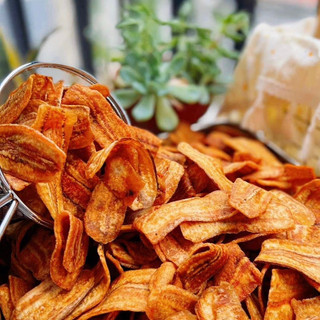 Chuối sấy mộc