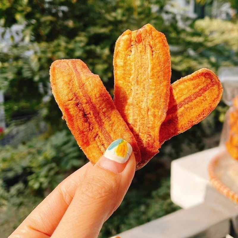 Chuối sấy mộc