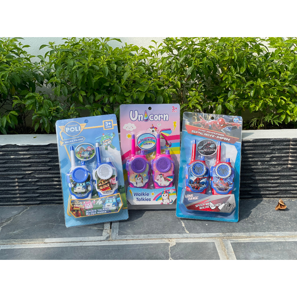 Đồ chơi bộ đàm liên lạc nghe nói được thật cho bé nhiều hình ngộ nghĩnh