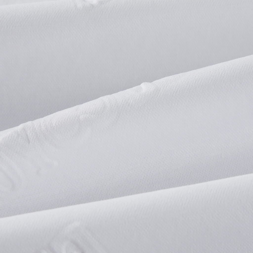 HLA - Áo thun nam ngắn tay vân chữ chìm cao cấp Letter pattern soft & elastic T-shirt