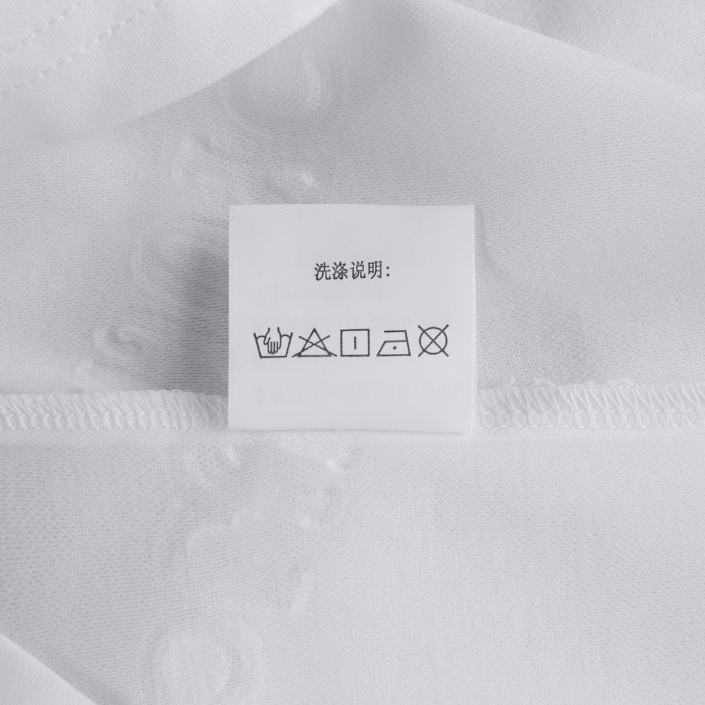 HLA - Áo thun nam ngắn tay vân chữ chìm cao cấp Letter pattern soft & elastic T-shirt