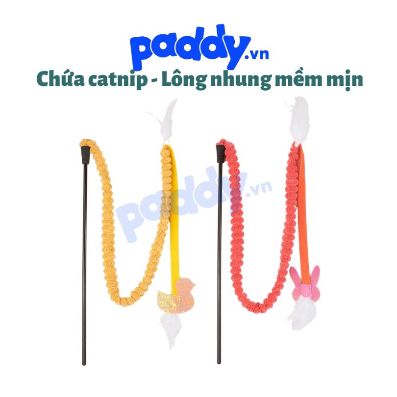 Đồ Chơi Cho Mèo Cần Câu Mèo Co Giãn FOFOS