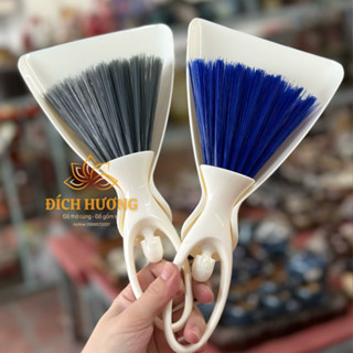 (HÀNG LOẠI ĐẸP) Bộ Chổi Xẻng Mini, Chổi Quét Bụi Ban Thờ, Mặt Bàn, Mặt Tủ, Máy Tính