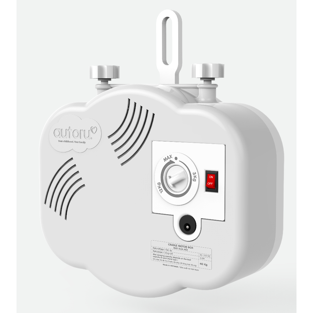 Hộp máy nôi tự động Autoru mẫu mới (không kèm adaptor)