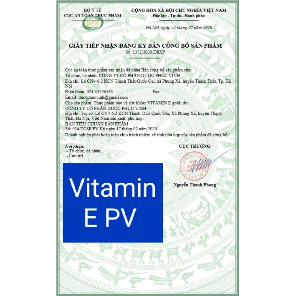 VITAMIN E GOLD Hộp 30 viên giúp làm đẹp da, sáng da, chống lão hóa.