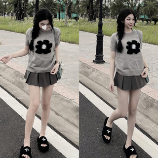 Chân váy xếp li cạp cao , chân váy nữ xếp ly dáng ngắn basic đủ màu