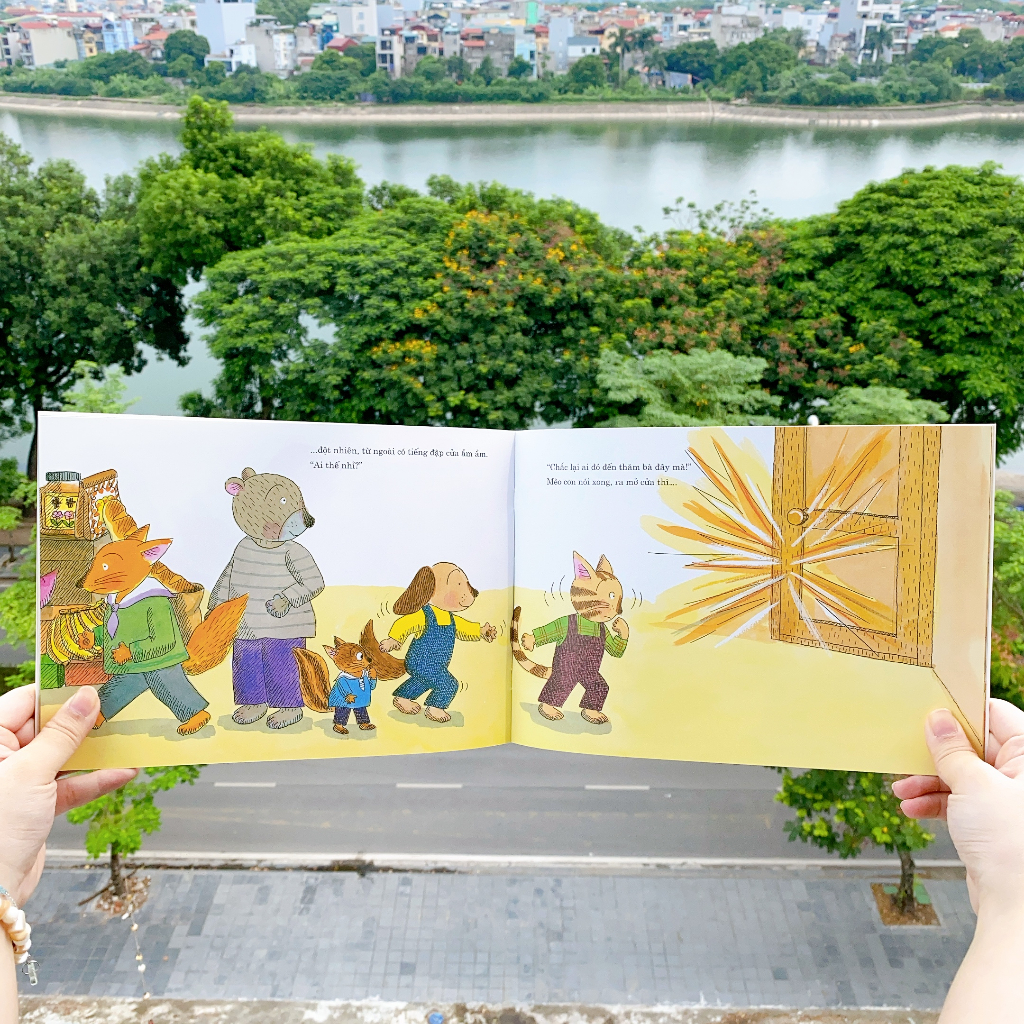 Sách Ehon - Combo bà Baba - Phát triển tư duy cho bé 3 6 tuổi - Trứng vịt, Hái dâu, Đêm tất bật, Hạt dưa hấu | BigBuy360 - bigbuy360.vn