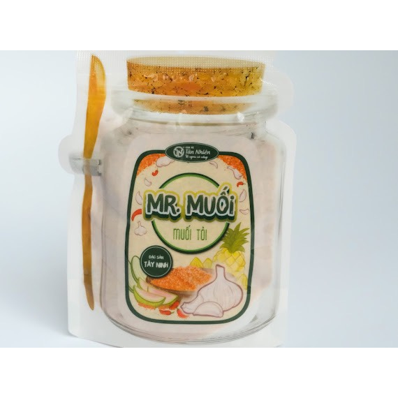 Muối Tỏi Tây Ninh Tân Nhiên 400G -Đặc Sản Tây Ninh