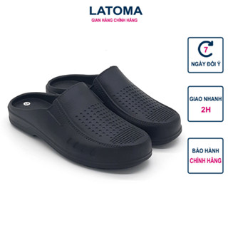 Dép sục bít mũi nam chất liệu IP siêu nhẹ thời trang Latoma TA524A (Đen)