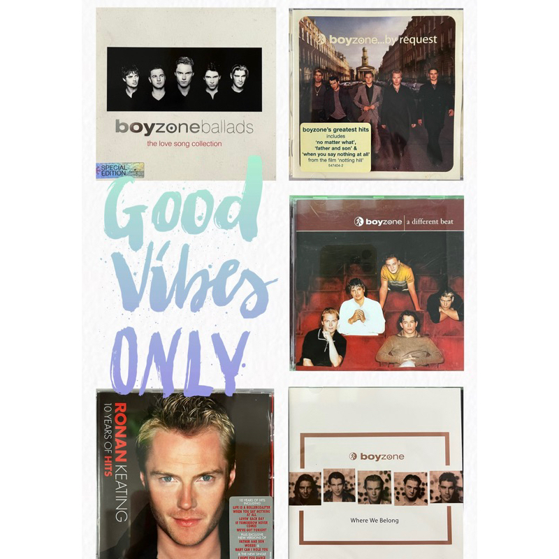 CD used - BOYZONE - Ronan Keating - Pop