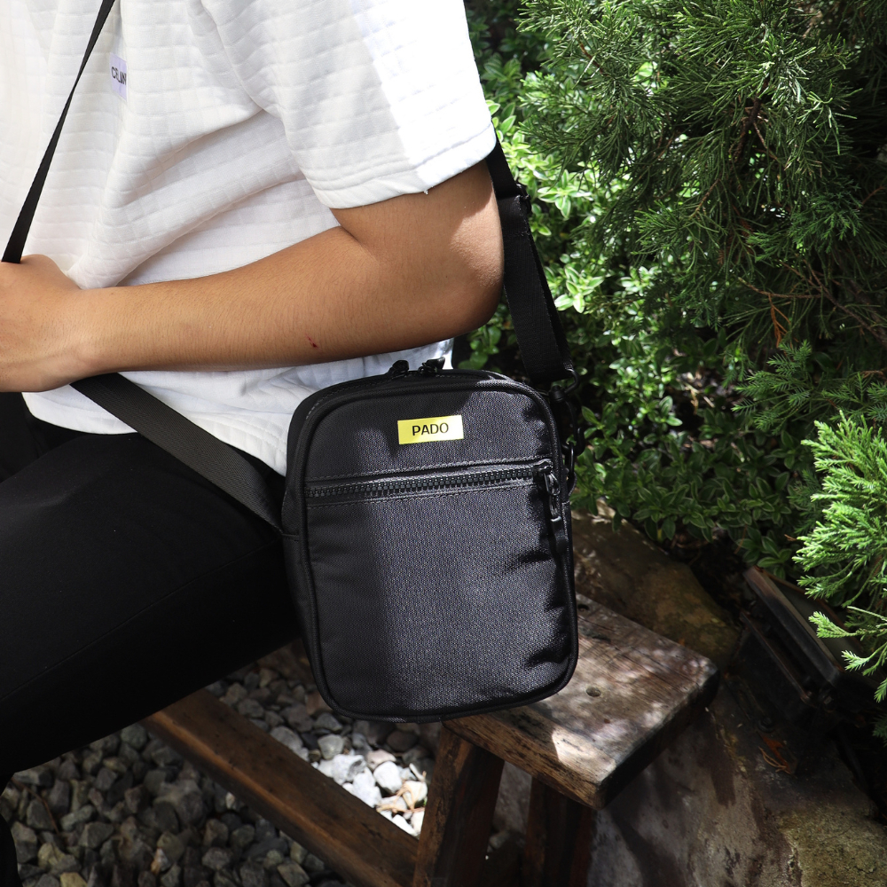 Túi đeo chéo nam nữ mini bags thời trang PADO 576 chất liệu trượt nước cao cấp