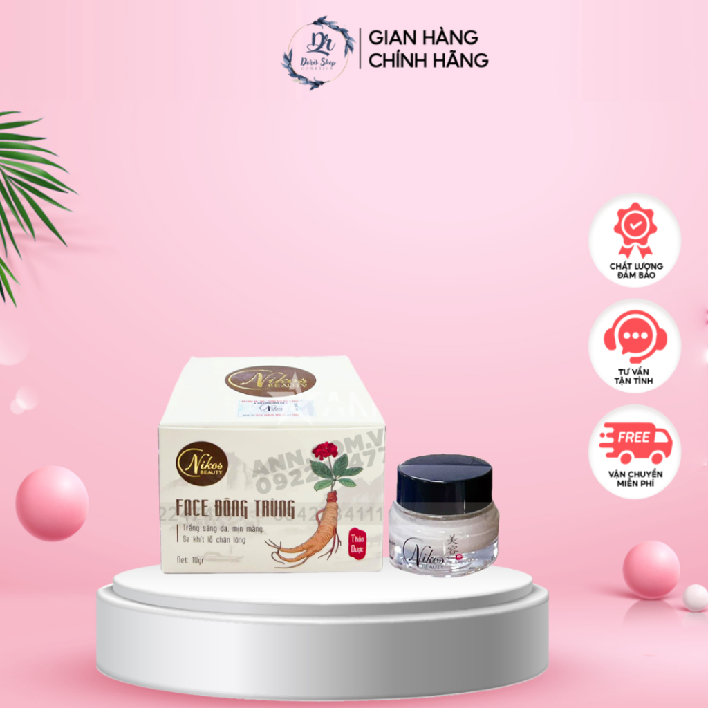 [SIZE LỚN] Kem Face Đông Trùng - Nicos Thanh Nhi - DORIS SHOP