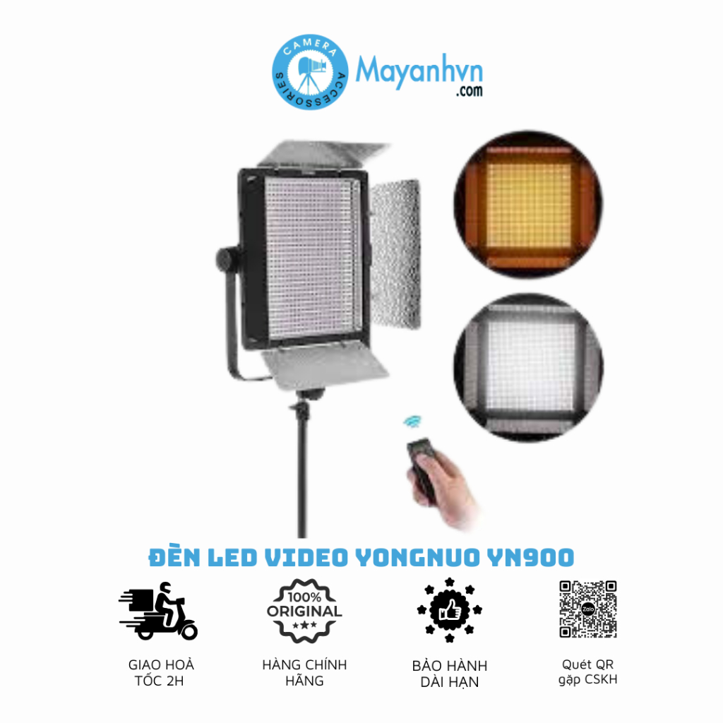 Đèn Led Video Yongnuo Yn900 Bảo Hành 12 Tháng