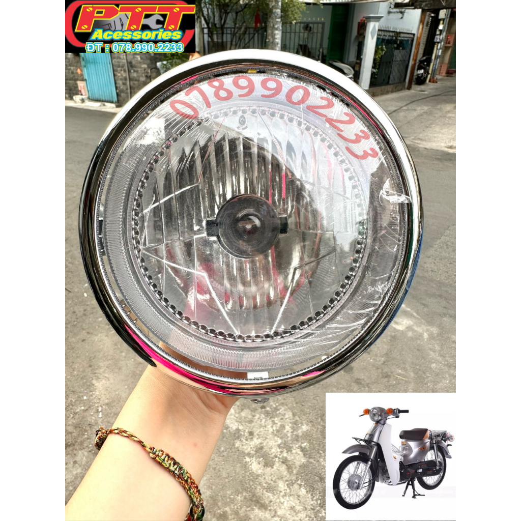 PHA ĐÈN XE CUB MỚI