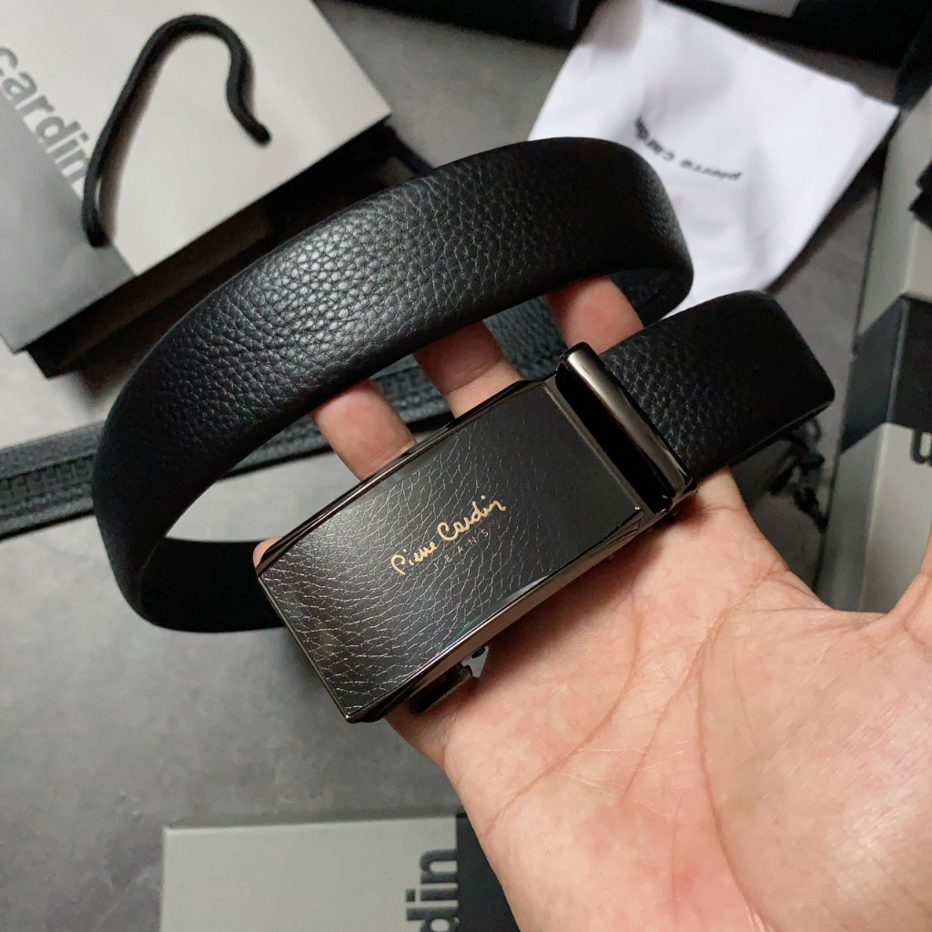 Nịt Pierre Cardin gg lót vân - NN385