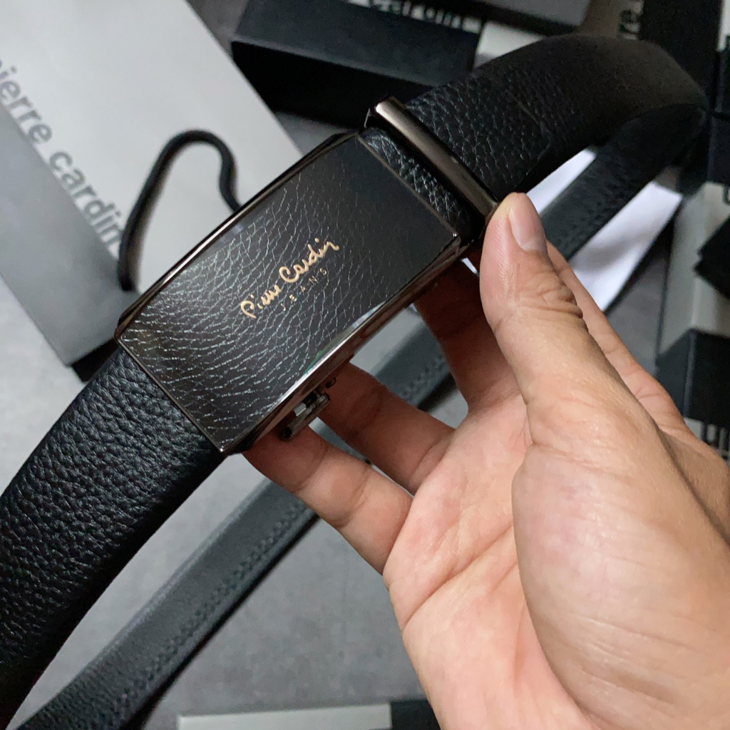 Nịt Pierre Cardin gg lót vân - NN385