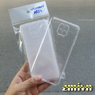 Ốp lưng silicon dẻo trong suốt dành cho Vsmart Aris , Aris pro 5G siêu mỏng