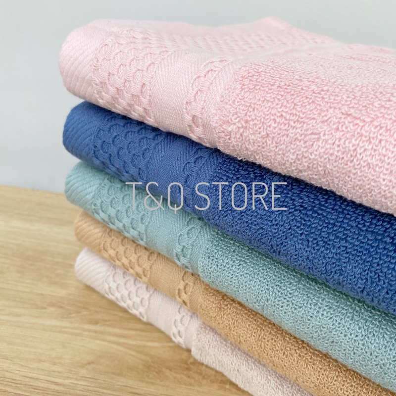 Khăn tắm gội cotton cao cấp 80x36cm thấm hút tốt an toàn cho da nhạy cảm | BigBuy360 - bigbuy360.vn