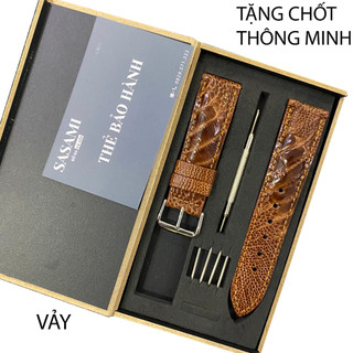 ĐT. Dây đồng hồ DA ĐÀ ĐIỂU TẶNG 1 HỘP,2 CHỐT THÔNG MINH và 1 CÂY THAY DÂY