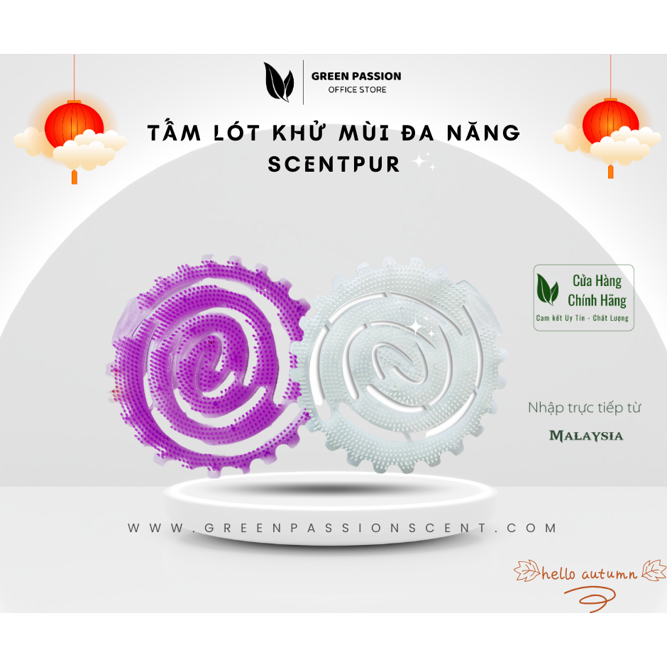 Combo 2 Tấm Lót Khử Mùi Đa Năng ScentPur