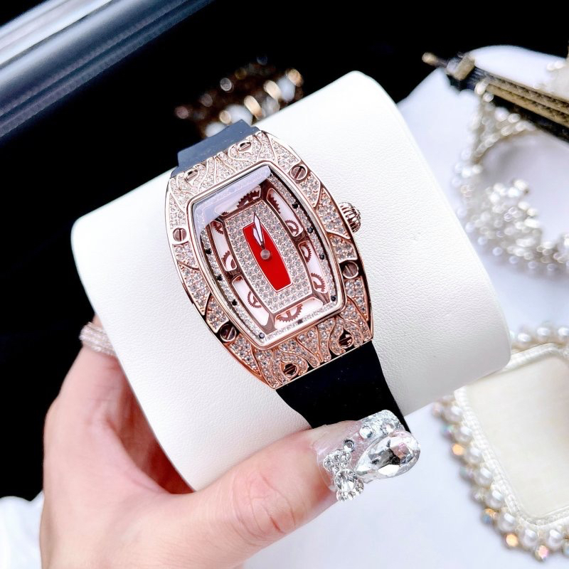 Đồng hồ nữ Davena 31995 Rose Gold Watch 36mm, Authentic, Full box, Luxury Diamond Watch