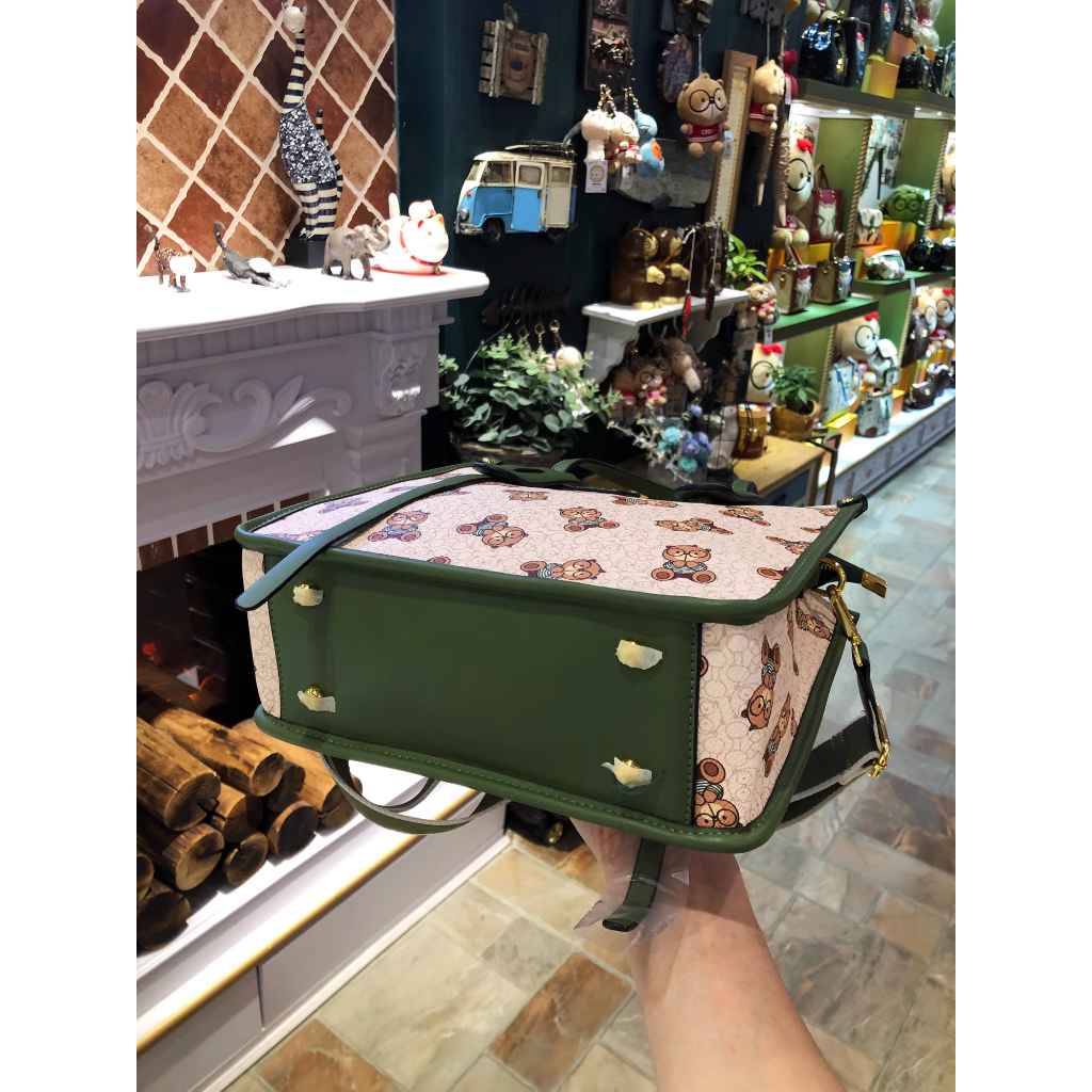 Túi Xách Đeo Chéo Nam Nữ SAMMAO & CREAM BEAR Thương Hiệu Thời Trang Chính Hãng C1251-1