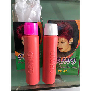 Thanh lý hết 4chai Nhuộm tóc ORINO 25ml (3c vàng-1chai đỏ)