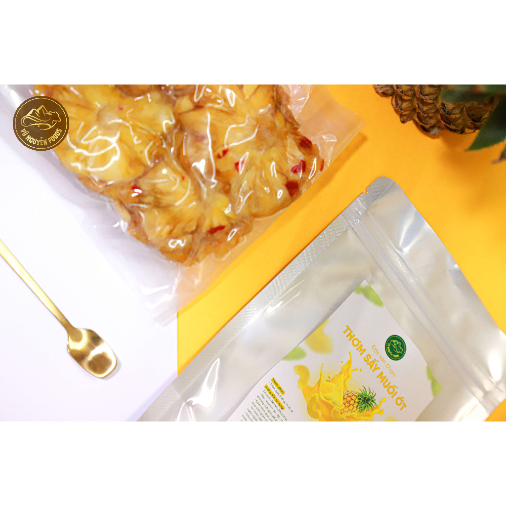 Thơm Sấy Muối Ớt túi 250g | Đặc sản Đà Lạt