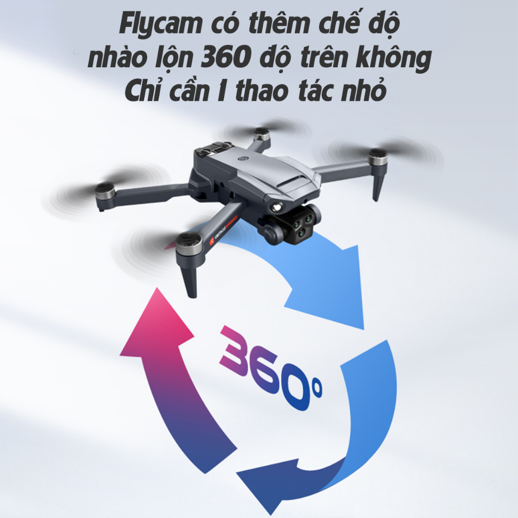 Flycam K818 PRO Động Cơ Không Chổi Than, Plycam mini kết nối điện thoại chuyền hình ảnh | BigBuy360 - bigbuy360.vn