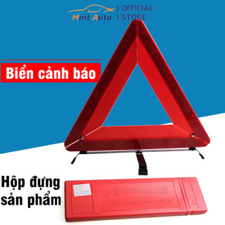 Biển cảnh báo nguy hiểm phản quang hình tam giác cho ô tô, xe khách, xe tải