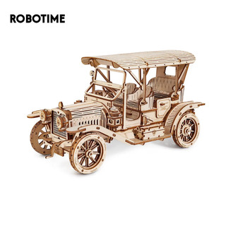  Mô hình Robotime ROKR Vintage Car 3D Wooden Puzzle MC801 Tự làm bằng gỗ DIY  Quà tặng ý nghĩa 