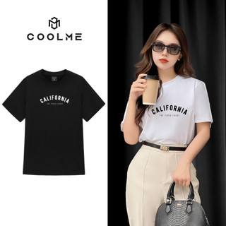 Áo thun nam nữ California/ Black tay lỡ dáng rộng chất cotton premium 4 chiều thoáng mát, không bai xù-Coolme