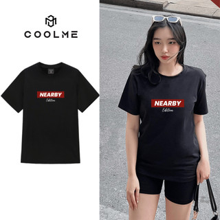 Áo thun nam nữ local brand Nearby tay lỡ dáng rộng chất cotton premium 4 chiều thoáng mát, không bai xù-Coolme