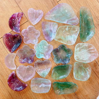 Chén đá Fluorite thiên nhiên, Bowl Fluorite, Đá năng lượng, Healing
