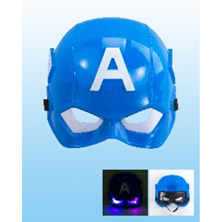 Mặt Nạ Siêu Anh Hùng Có Đèn LED , Dây đeo co dãn, Kèm theo pin, Mặ nạ trẻ em Cực Chất