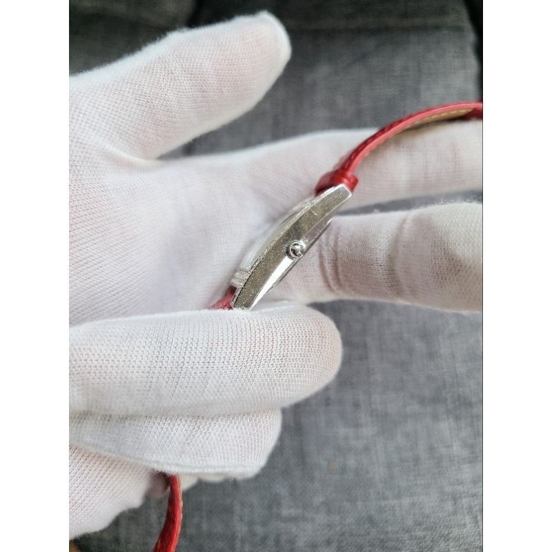 Đồng hồ nữ Tank đính đá Nhật hiệu Jabal