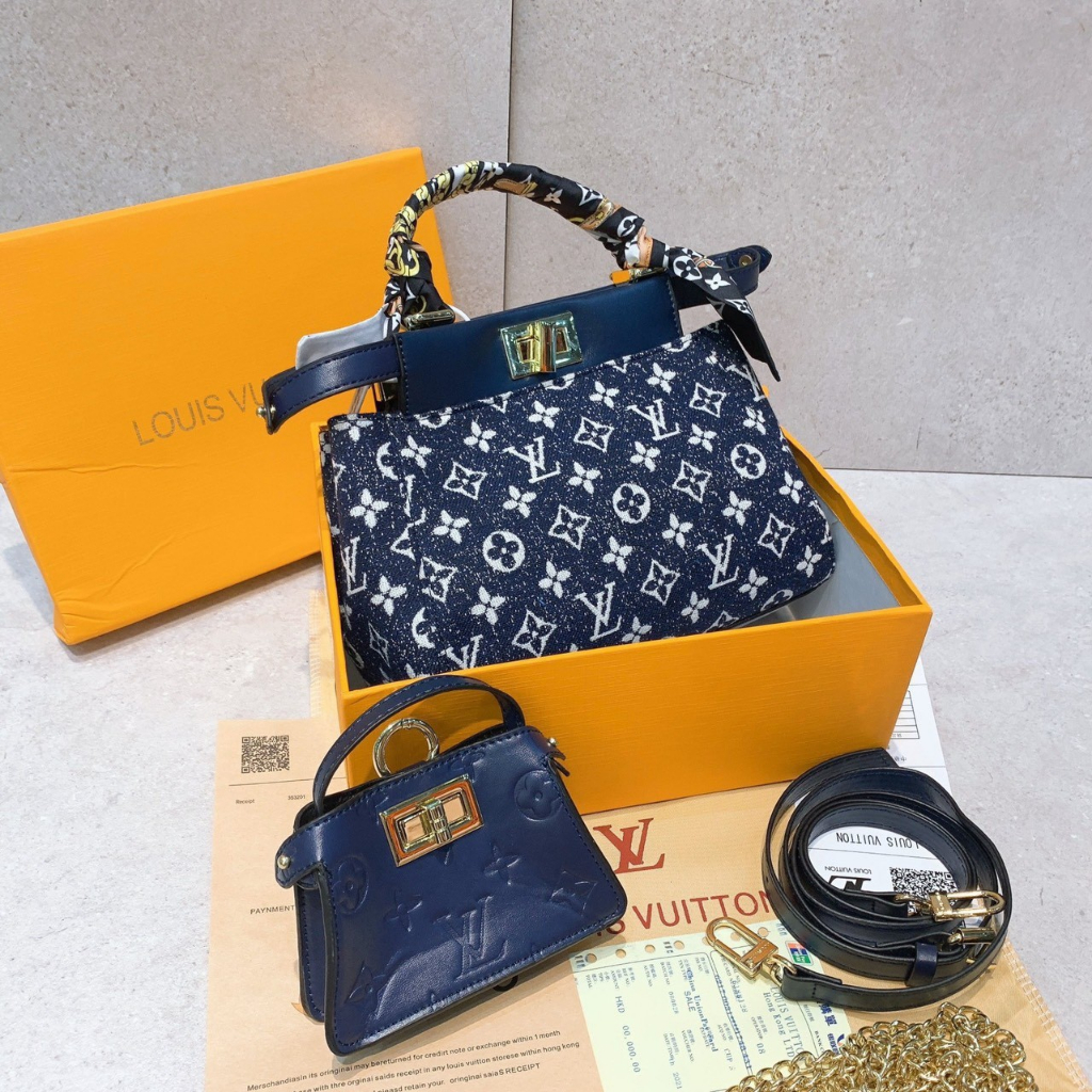 Túi lv combo kèm ví dáng công sở - Shop Lynh