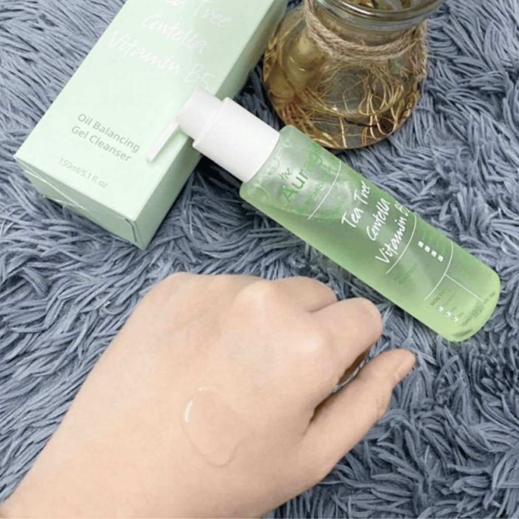 Gel Rửa Mặt Làm Sạch Sâu Da Da Dầu & Mụn The Auragins Oil Balancing Gel Cleanser