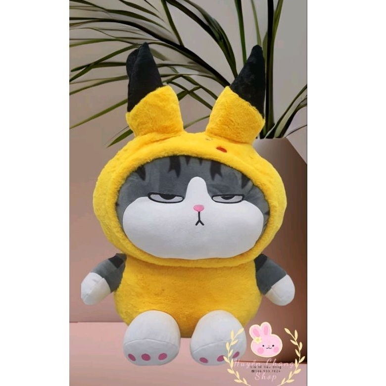 Mèo hoàng thượng cosply pikachu