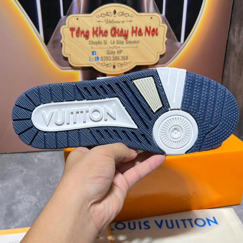 Giày Lv Trainer 54 Hàng Quảng Châu Cao Cấp