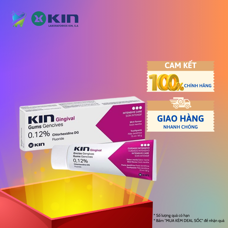 KEM ĐÁNH RĂNG KIN GINGIVAL NGĂN NGỪA VIÊM NƯỚU 75ML
