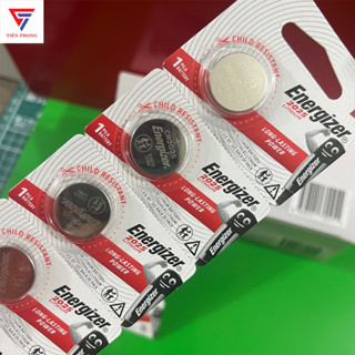 VỈ 5 VIÊN Pin cúc áo CR2025 chính hãng Energizer chất lượng tốt