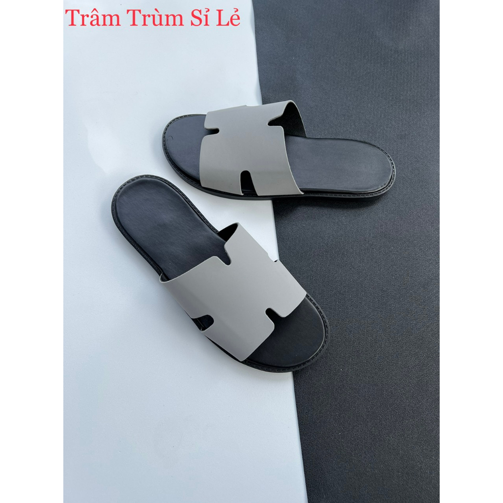 Dép lê nam quai ngang chữ hm.Hàng sẵn kho từ 38-43