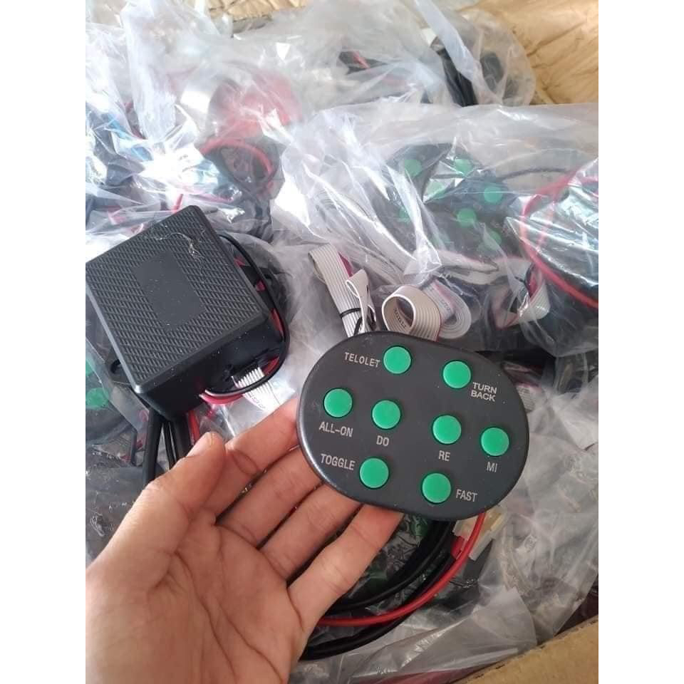 Nhại kèn hơi 8 tiếng cao cấp dây dẹp 12v-24v, nhại kèn 8 tiếng kèn hơi, kèn sên, kèn sò, kèn đĩa.