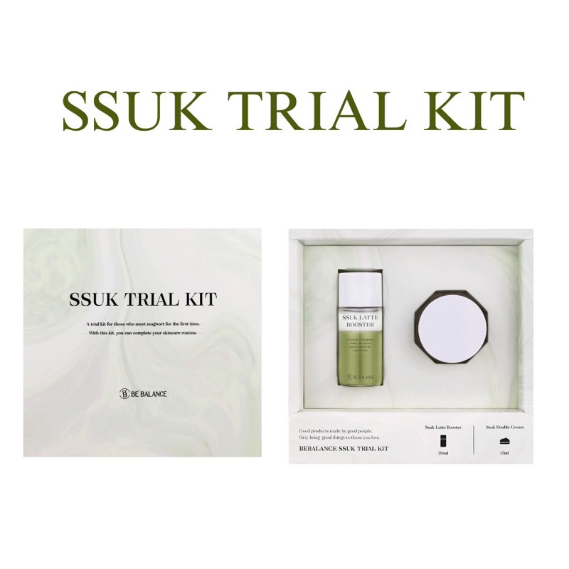 Set SSUK TRIAL KIT BE'BALANCE Cho Làn Da Khoẻ Mạnh, Sáng Mịn Tự Nhiên