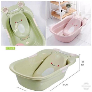 Chậu tắm cho bé sơ sinh, mytin gia dụng , Thau Tắm Việt Nhật Kèm Ghế Tựa siêu tiện lợi Hỏa Tốc