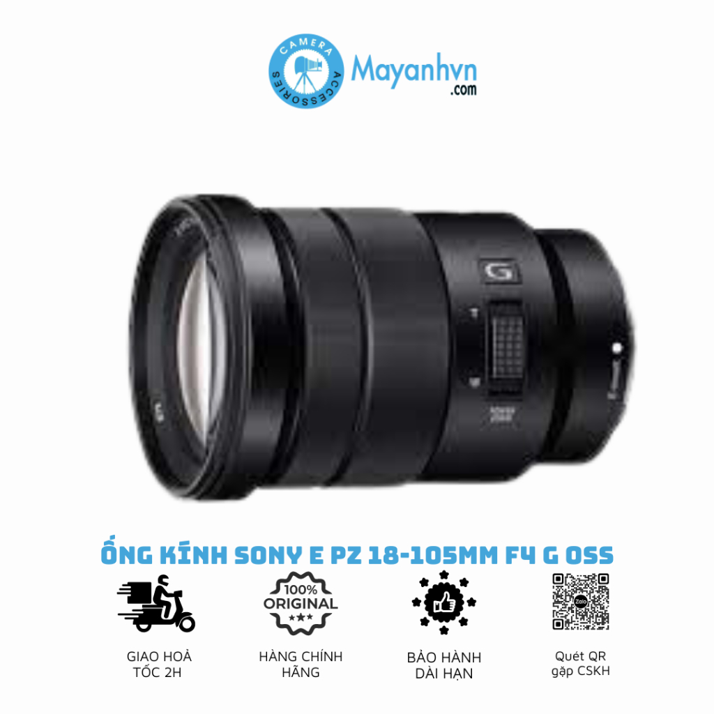 Ống Kính Sony E Pz 18-105mm F4 G Oss